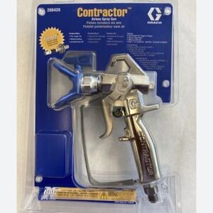 Graco 288420 Contractor Airless Spray Gun, 2 Finger Trigger, RAC X 517 SwitchTip